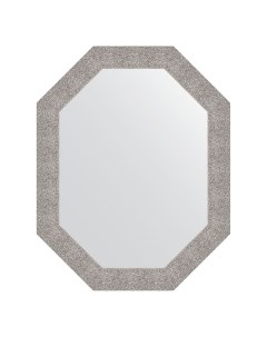 Зеркало в раме 76x96см BY 7188 чеканка серебряная Evoform