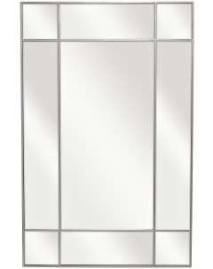 Зеркало в металлической раме хром Размер 90 140 см Garda decor
