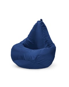 Кресло мешок пуфик груша размер XXL синий оксфорд Onpuff