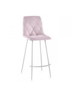 Барный стул 2621972 белый розовый Столбери