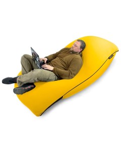Кресло пластилин для дома SNUGG Yellow Shine желтый Ambient lounge