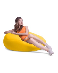 Кресло мешок нового формата aLounge Space Pod Yellow Shine желтое Ambient lounge