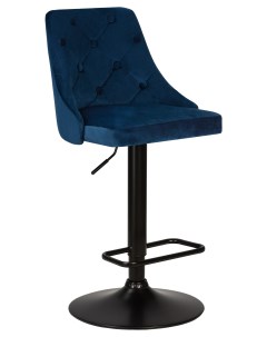Барный стул JOSEPH BLACK синий Империя стульев
