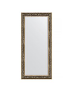 Зеркало в раме 79x169см BY 3605 вензель серебряный Evoform