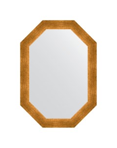 Зеркало в раме 50x70см BY 7037 травленое золото Evoform