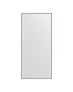 Зеркало в раме 68x148см BY 0759 витое серебро Evoform