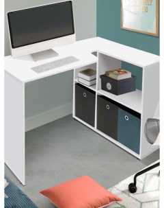 Универсальный компьютерный стол Лидер 7 белый Nobrand