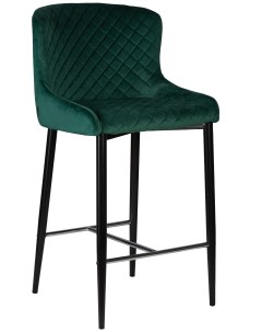 Барный стул Christian 75 LML 8297 green V108 64 черный зеленый Империя стульев