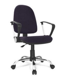 Офисное кресло Престиж PC900 хром плюс синий Мирэй групп