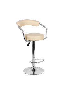 Барный стул Орион WX 1152 cream хром кремовый Империя стульев