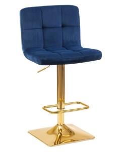 Барный стул GOLDIE LM 5016 MJ9 117 золотой синий Империя стульев