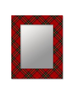 Настенное зеркало Шотландия 6 80х80 см Дом корлеоне