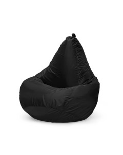 Кресло мешок пуфик груша размер XXL черный оксфорд Onpuff