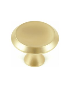 Ручка мебельная кнопка RC306MBSG 4 матовое брашированное сатиновое золото 607143 Boyard