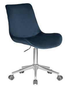 Компьютерное кресло DORA синий велюр Империя стульев