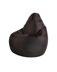 Кресло мешок оксфорд коричневый l 100x75 Папа пуф