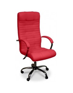 Кресло компьютерное Атлант красный Кресловъ