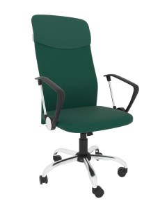 Офисное кресло Leo A chrome зеленый Экспресс офис