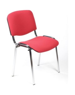 Стул ZPUPEChair RioИЗО хром ткань красная 550729 Easy chair