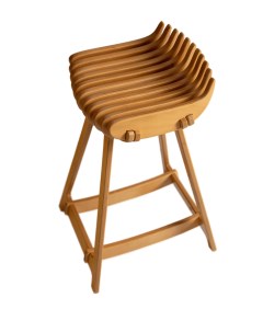 Барный стул из дерева Сандал мини Playwoods