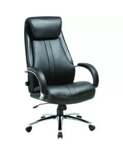 Кресло для руководителя 572 TR черное рециклированная кожа металл 871012 Easy chair