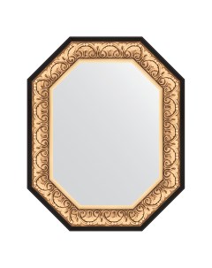 Зеркало в раме 65x80см BY 7242 барокко золото Evoform
