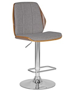 Барный стул PETER LMZ 6762 grey хром серый Империя стульев