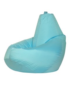 Кресло мешок груша XXXL Голубой Оксфорд Puffmebel