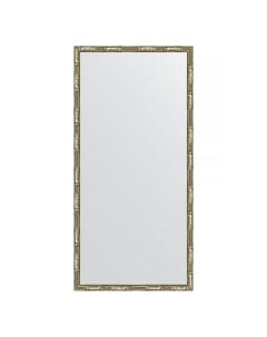 Зеркало в раме 48x98см BY 0694 серебряный бамбук Evoform