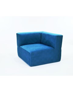 Кресло диван угловое модульное ТЕТРИС 40 поролон велюр Морская волна Freeform