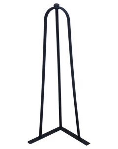Ножка шпилька металлическая для стола цвет черный Solarius