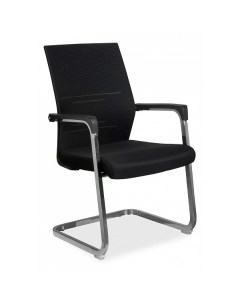 Кресло RCH D818 Чёрная сетка на полозьях Riva chair