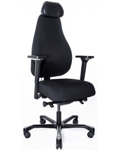 Эргономичное офисное кресло Profi Dispatcher Lux Long 1901 8H серое каркас черный Falto