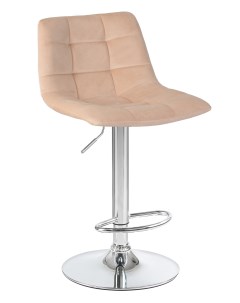 Барный стул TAILOR LM 5017 beige veloure MJ9 10 хром бежевый Империя стульев