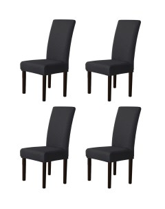 Комплект чехлов на стул со спинкой Fukra Rhombus 4шт 10611 Luxalto