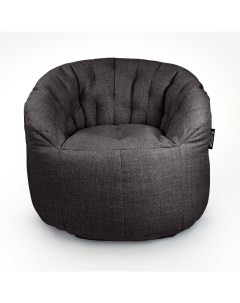 Кресло для отдыха aLounge Butterfly Sofa Black Sapphire рогожка черный Ambient lounge