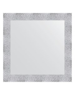 Зеркало в раме 67x67см BY 3654 чеканка белая Evoform