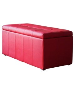 Банкетка сундук Лонг 100х46х46 красный Dreambag