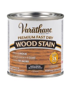 Масло для дерева и мебели Premium Fast Dry Wood Stain Золотой махагон 0 236 л Varathane