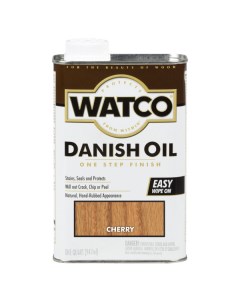 Масло для дерева Danish Oil Датское масло морилка тонирующее Вишня 947 мл Watco