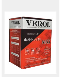 Клей для обоев Флизелин MAX усиленная формула 500 г Verol