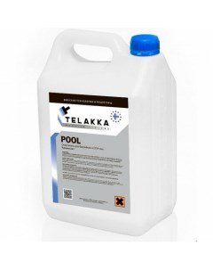 Профессиональное щадящее средство для чистки бассейнов СПА зон POOL 5кг Telakka