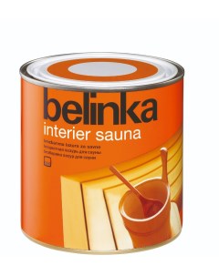 Пропитка для дерева INTERIER SAUNA 0 75л Belinka