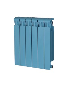 Алюминиевый радиатор Monolit 500 6 секций синий RM50063 45024 Rifar