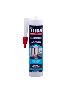 Герметик силиконовый санитарный Professional 280 мл белый Tytan
