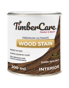 Масло для дерева и мебели Wood Stain Темный орех Dark Walnut 0 2 л Timbercare