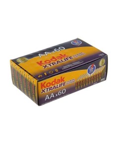 Батарейка LR6 60 4S colour box XTRALIFE KAA 60 60 720 18720 60шт в уп ке Kodak