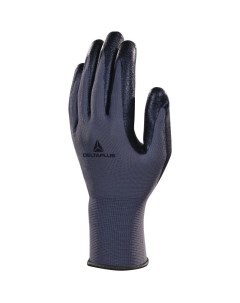 Перчатки с нитриловым покрытием VE722 цвет серо черный размер 08 Delta plus