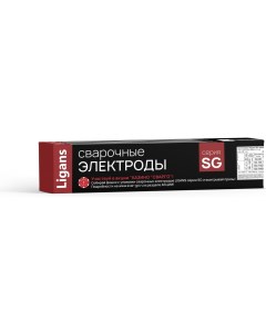 Электроды сварочные SG 46MK д 3 0мм пачка 5кг L006 Ligans