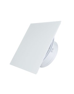 Вытяжной бесшумный вентилятор для ванной Mmotors ММР 100 стекло белый матовый Mmotors jsc